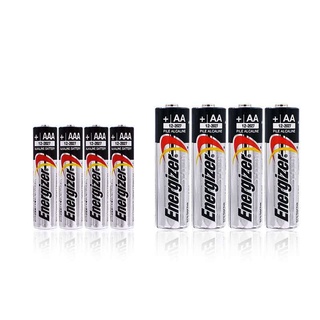 ภาพขนาดย่อของภาพหน้าปกสินค้าถ่านขนาด AA&AAA Energizer - Alkaline Batteries 1.5V (แพ็ค4ก้อน) (EXP:2032) จากร้าน kongkongshop_ บน Shopee