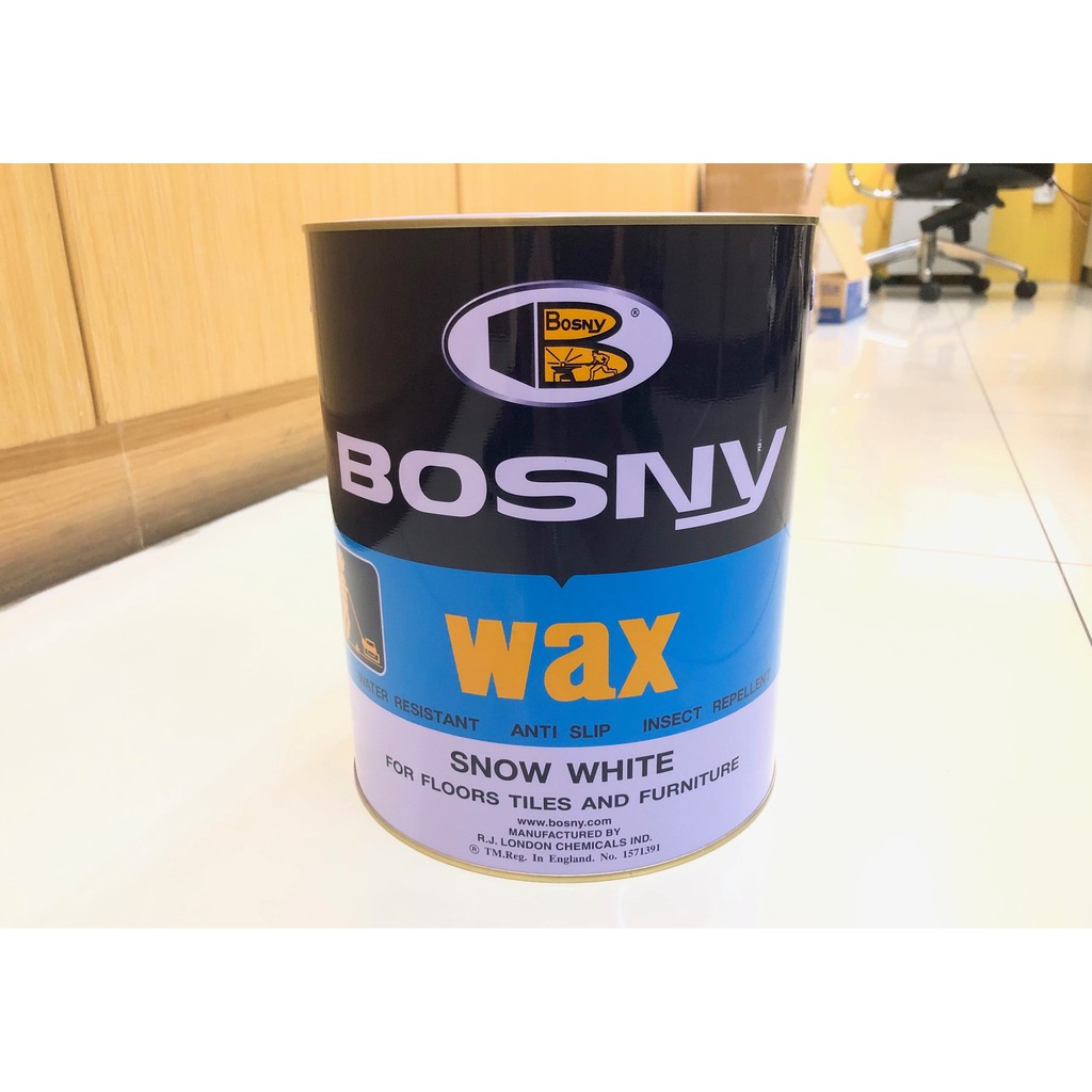 ภาพสินค้าBOSNY WAX B-225 ขี้ผึงขัดพื้น แว๊ก ขัดพื้น ไม้ หิน หินอ่อน (3.2 กก.) ขี้ผึ้ง บอสนี่ B225 เนื้อละเอียด ขัดพื้น เงาสวย จากร้าน cityhomemart บน Shopee ภาพที่ 6