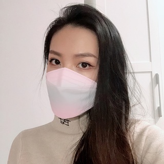 ภาพขนาดย่อของภาพหน้าปกสินค้า𝑬𝑽𝑬พร้อมส่ง KF94 Face mask แมสสายรุ้ง หน้ากากอนามัย หน้ากากเกาหลี ทรงเกาหลี 3D 1แพ็ค10ชิ้น ป้องกันฝุ่น ไวรัส จากร้าน hanan1996 บน Shopee