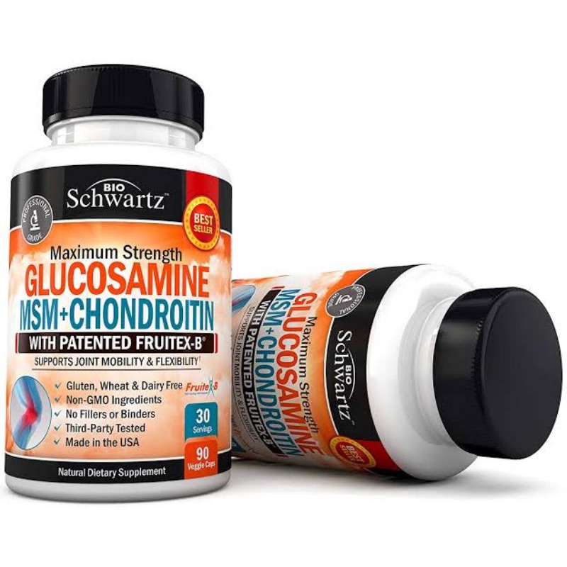 สุขภาพกระดูก-ข้อต่อ-maximum-strength-glucosamine-msm-chondroitin-bioschwartz