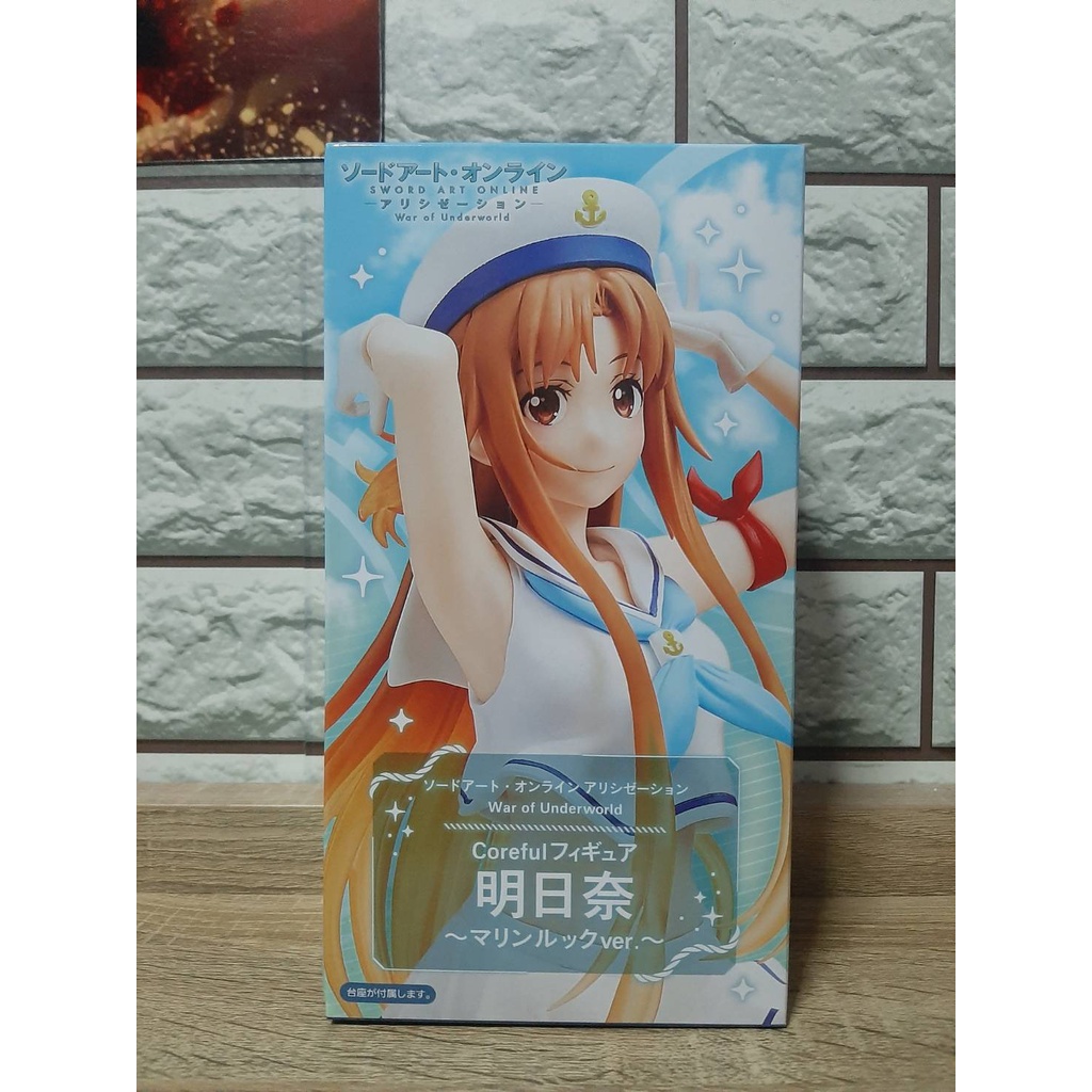 (ของแท้ มือ1) Sword art online Asuna Marine look ver. Taito CoreFul