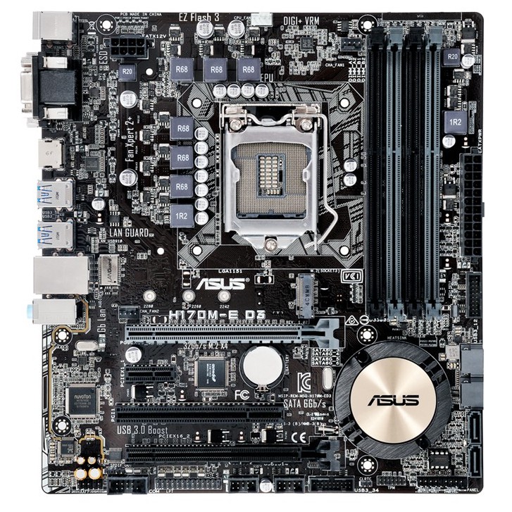 mainboard-intel-asus-h170m-e-d3-socket-1151-มือสอง-พร้อมส่ง-แพ็คดีมาก-แถมถ่านไบออส