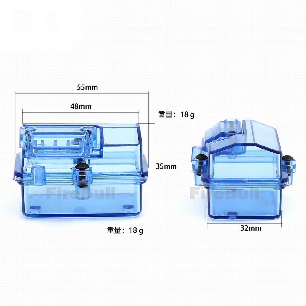 กล่องรับสัญญาณ-กันน้ํา-สําหรับรถบังคับ-รีโมตคอนโทรล-โมเดลเรือ-rc-crawler-axial-scx10-90046-trsxxas-trx4