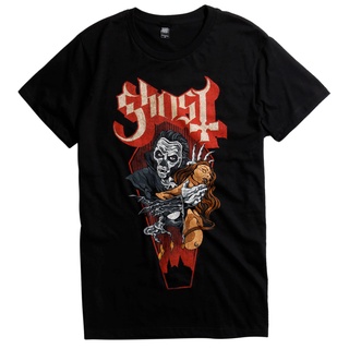 เสื้อยืด พิมพ์ลายวง Ghost Dracula Papa Emeritus Metal Band Unseix ของขวัญวันแม่