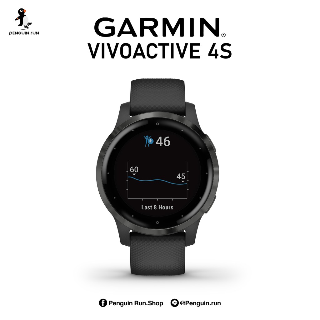 Garmin Vivo Active4S Active lifestyle Outdoor GPS Multisport Watch Center Insurance GIS thailand 1 Year Heart rate Shopee Thailand