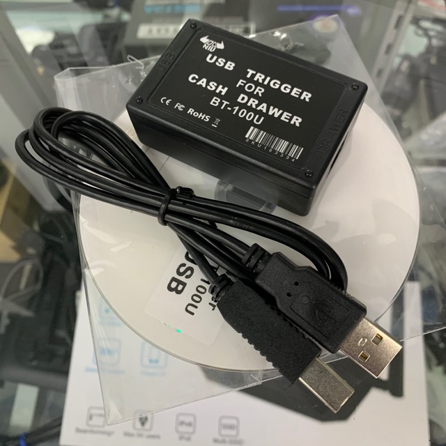 อุปกรณ์แปลงพอร์ตสำหรับลิ้นชักเก็บเงิน Cash Drawer Trigger แปลงจาก Port ...
