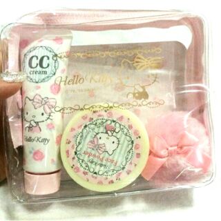 #set light powdet &amp;cc cream kitty