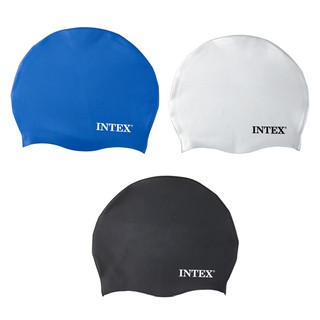 Intex หมวกว่ายน้ำซิลิโคน สำหรับอายุ 8 ปีขึ้นไป