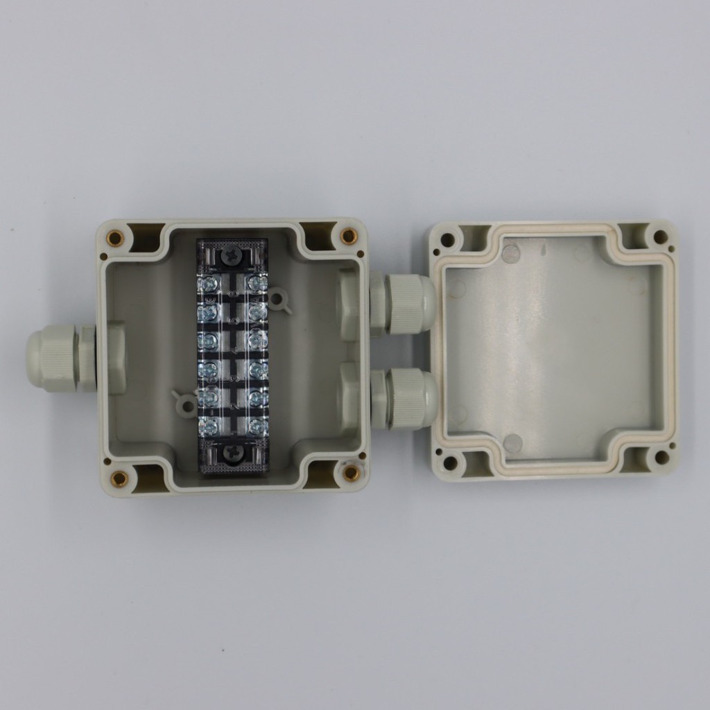 IP65 กล่องต่อสายไฟ 15A พร้อม เทอร์มินอลบล็อค แข็งแรง กันน้ำ Electrical ...