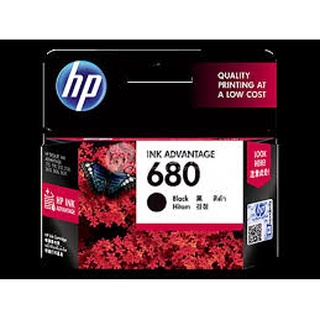 ภาพขนาดย่อของภาพหน้าปกสินค้าหมึกพิมพ์ HP 680 Black สีดำ รับประกันศูนย์ จากร้าน printerink2277 บน Shopee