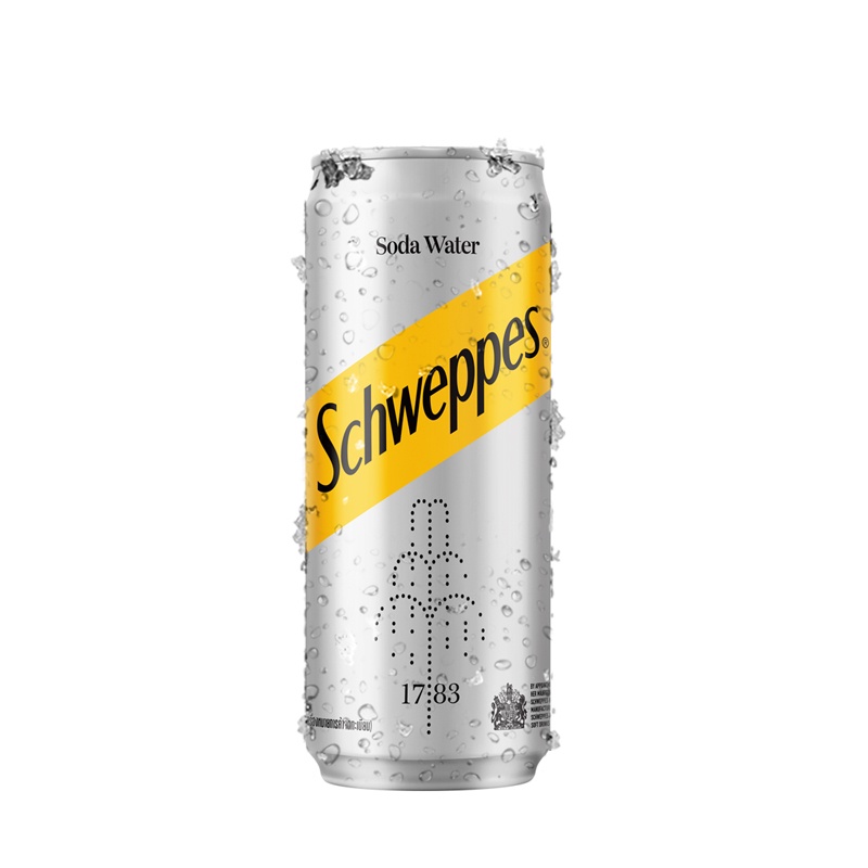 ภาพสินค้าชเวปส์ มิกเซอร์ โซดา 330 มล. 6 กระป๋อง Schweppes Mixer Soda Water 330ml Pack 6 จากร้าน cocacolaofficial บน Shopee ภาพที่ 2