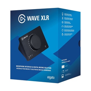 Elgato Wave XLR USB-C Microphone Interface &amp; Digital Mixing Solution, 10MAG9901
