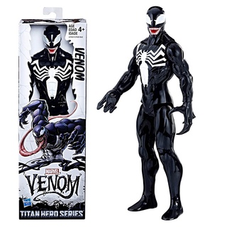  12 inch PVC Avengers League 4 Final Battle Titan Hero Power Venom Toy Model Hand Action Doll Halloween Gift