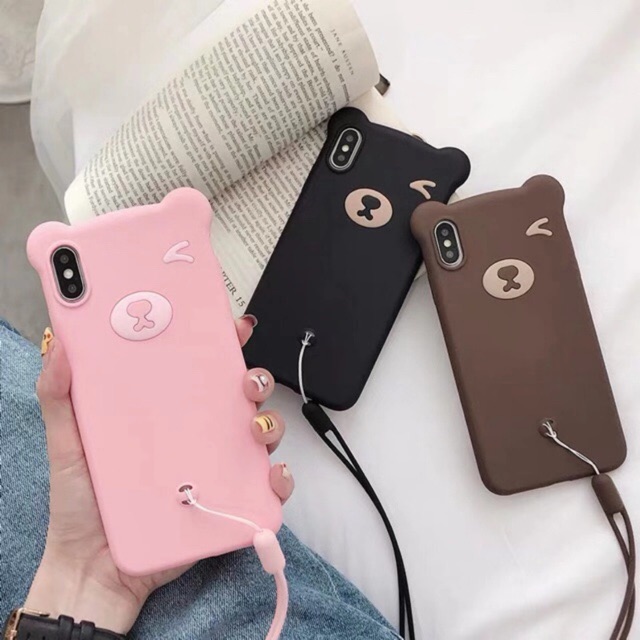 ภาพหน้าปกสินค้าเคสหมีพลาสเทล oppoA1K OPPOA3s OPPOA37 OPPOA5s A15 OPPOF11pro OPPOF9 OPPOF7 OPPOR9s A83 A52020 A92020.. จากร้าน lnmobile บน Shopee