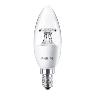 Chaixing Home หลอดไฟ LED 4 วัตต์ Warm White PHILIPS รุ่น B35 ND CANDLE E14