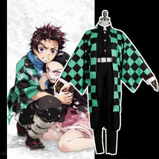 ชุดคอลเพลย์อนิเมะ Demon slayer : kimetsu No yaiba kamado tanjirou