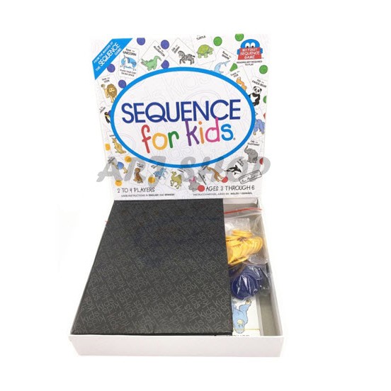 sequence-for-kids-อย่างดี-board-game-บอร์ดเกม-เกมฝึกภาษาอังกฤษ-เกมส์เสริมพัฒนาการ-เกมเสริมทักษะ-เกมฝึกทักษะ