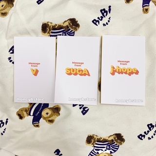 พร้อมส่ง message card butter cd ของแท้ 10000%