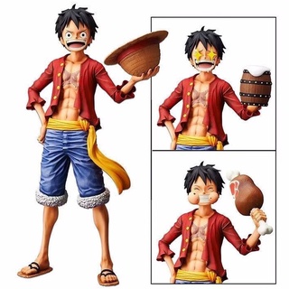 ภาพหน้าปกสินค้าโมเดลวันพีช Luffy 28cm Big Size วันพีซ ฟิกเกอ One Piece Grandista The Final Sea: The New World Saga Monkey D Luffy PVC Figure OnePiece Anime ที่เกี่ยวข้อง