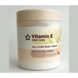 Superdrug Vitamin E All Over Body Cream 475ml.