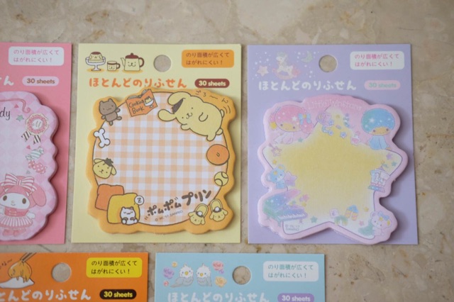 มาแล้วจร้า-sanrio-post-it-diecut