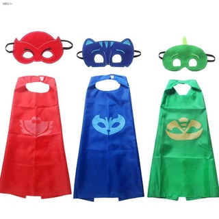 ▤Pj Masks ผ้าคลุมไหล่ลายการ์ตูนสําหรับเด็ก