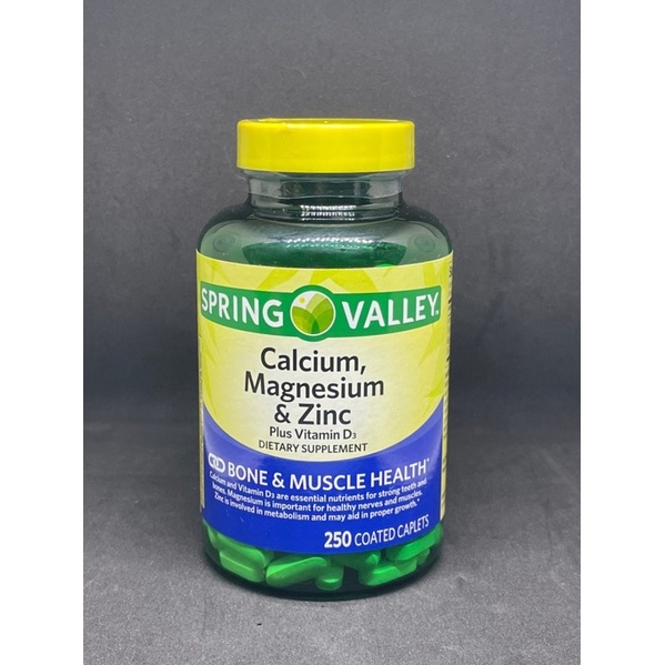 Spring Valley Calcium, Magnesium, Zinc and Vitamin D3 Shopee Thailand
