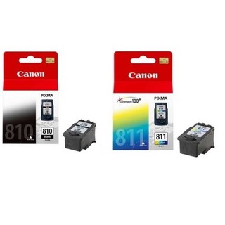 Canon 810BK Canon 811CL ตลับหมึกของแท้