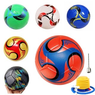 d_coutdoor ลูกฟุตบอล ลูกบอล ลูกบอลหนังเย็บ ลูกบอลมาตรฐาน ลูกฟุตบอลเบอร์ 5 (ทางร้านคละลายลูกบอลให้)