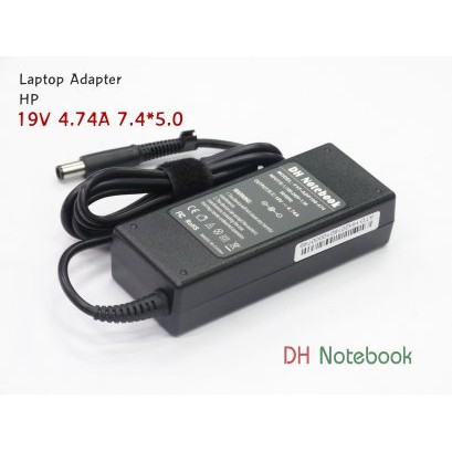 สายชาร์จอะแดปเตอร์โน๊ตบุ๊ค-dv7-hdx-x16-series-probook-4310s-mini-note-2133-laptop-charger-adapter-hp-19v-4-74a-7-4-50