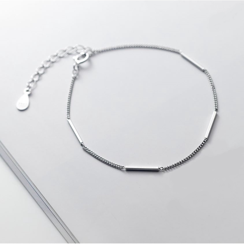 s925-easy-bracelet-สร้อยข้อมือเงินแท้-สไตล์เรียบง่าย-ใส่สบาย-เป็นมิตรกับผิว