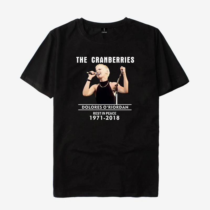 alimoo-เสื้อยืดผ้าฝ้ายพิมพ์ลาย-the-cranberries-สำหรับผู้ชาย