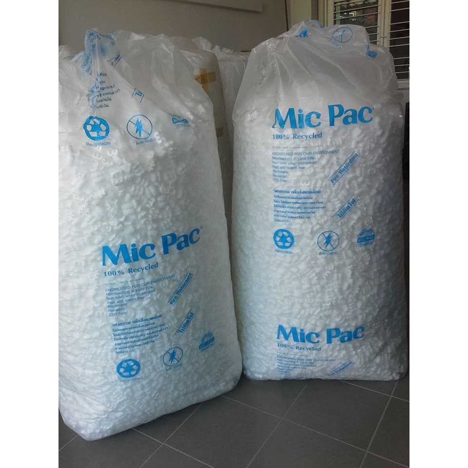 โฟมตัวหนอน MIC PAC ขนาด1ถุงเล็ก (7 CLBIC FEET โดยประมาณ 750กรัม ...