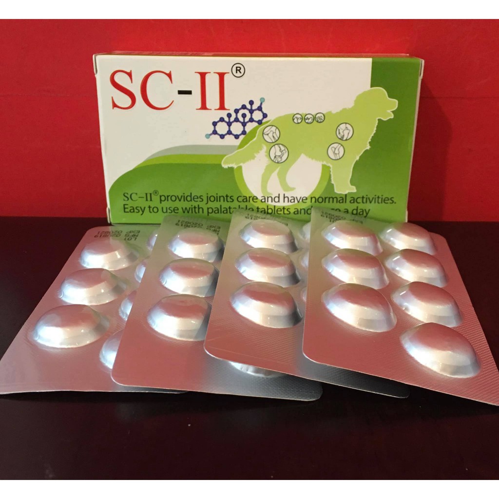 sc-ii-joint-28-เม็ด-เอส-ซี-ทู-อาหารเสริมบำรุงข้อ-สุนัข-อาหารเสริมสุนัข-บำรุงข้อ