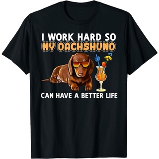 มาใหม่ เสื้อยืด พิมพ์ลาย Dachshund Lover ของขวัญคนรัก