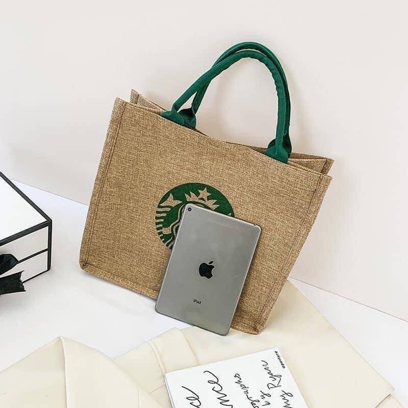 กระเป๋า-starbuck-shopping-bag