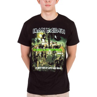 เสื้อยืดวินเทจเสื้อวง Iron Maiden เสื้อ ไอเอิร์นเมเดน ไอร่อน เสื้อร็อค เสื้อทัวร์ เสื้อวินเทจ RCM706S-5XL