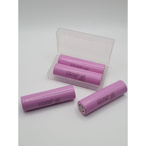 18650-แบตเตอรี่ลิเธียมหัวแบน-3-7v-2600mah-แบตเตอรี่แบบชาร์จไฟได้-ราคา1ก้อน-ออกบิลได้