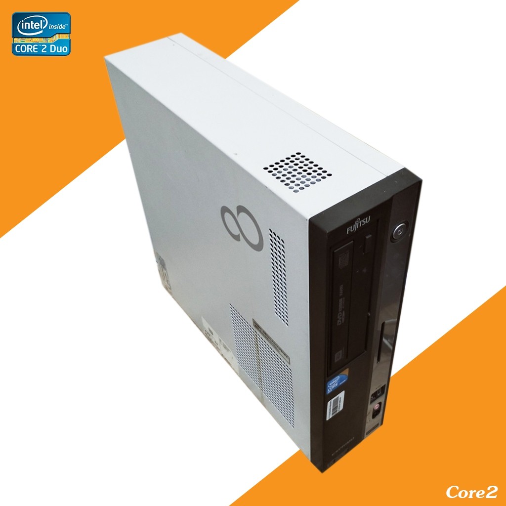 คอมพิวเตอร์มือสอง-ชุดพร้อมจอ-17-นิ้ว-core2-duo-e7300-hdd-160gb-ram-2gb