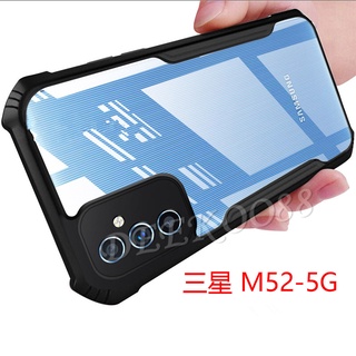เคสโทรศัพท์ Samsung Galaxy M52 M32 M12 M02 A03S A52S A22 A72 A52 A32 A12 A02 5G 4G Case Camera Protective Shockproof Bumper Transparent Back Cover Casing for SamsungM52 5G เคส