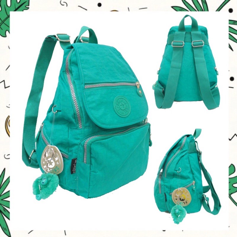 กระเป๋าเป้-kipling-ทรงหยดน้ำ-สีล้วน-ด่วนสินค้ามีจำนวนจำกัด