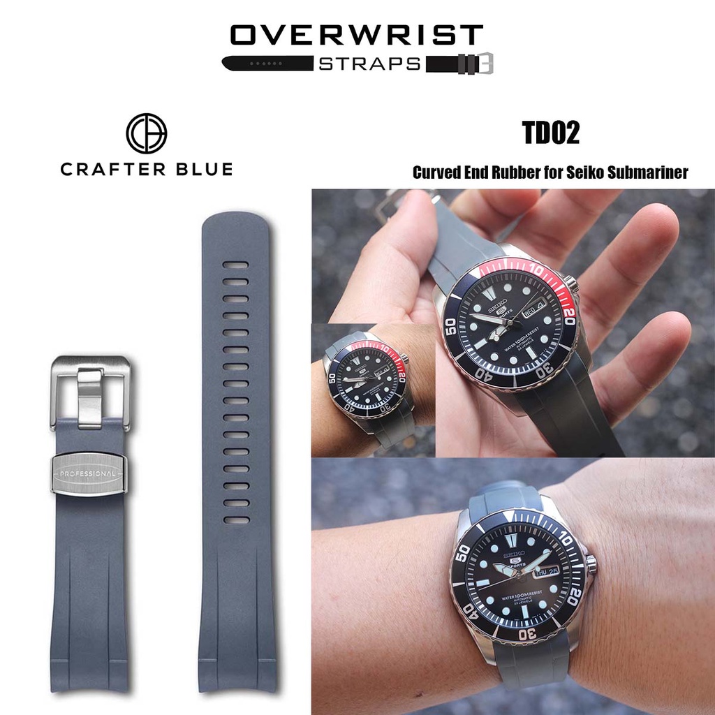 Crafter Blue TD02 for Seiko Submariner SNZF15 17 19 Shopee Thailand