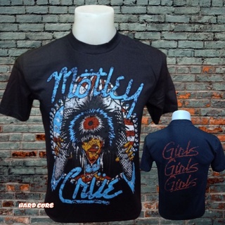 เสื้อวง MOTLEY CRUE วงร็อค ไม่มีตะเข็บข้าง คอฟิต ป้ายUS เสื้อร็อค เสื้อผู้ชาย วงดนตรีร็อคต่างประเทศ