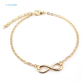 Farfi  Women Fashion 8-Shape Decor Bracelet Barefoot Anklet Chain Foot Jewelry Gift