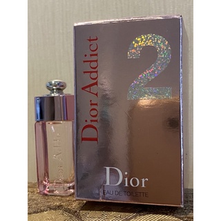 Christian Dior Dior Addict 2 EDT Travel Size Discontinued Rare 5ml