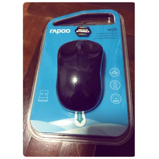 Mouse Wireless Rapoo เมาส์ไร้สาย (ราโป้) สีดำ