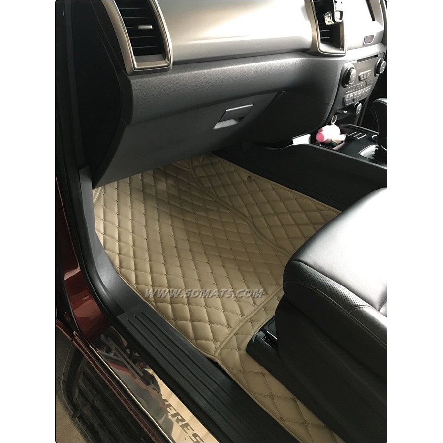 พรมรถยนต์-6d-ford-everest-2023-แบบxpe-หนาพิเศษ-เข้ารูป-เต็มคัน