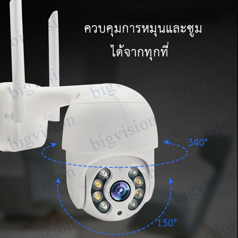 กล้องวงจรปิด-abq-a8-5mp-a8-2mp-wifi-ip-camera-กล้องวงจรปิดไร้สาย-สปีดโดม-icsee-app-รับประกัน-1-ปี-เสียเปลี่ยนตัวใหม่