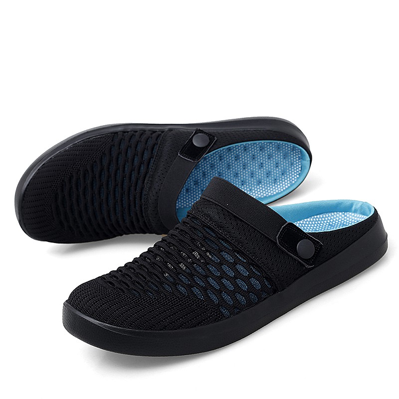 ภาพหน้าปกสินค้าSize39~46 รองเท้าแตะผู้ชาย รองเท้าแตะแบบสวม รองเท้าแฟชั่น รองเท้าแฟชั่น 2021 รองเท้าไซส์ใหญ่
