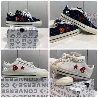 CONVERSE X PLAY COMME des GARCONS ONE STAR (เช็ค size และสต็อค ก่อนทำรายการทุกครั้ง)